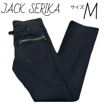 잭 세리카 JACK SERIKA 블랙진 사이즈 M 스트레치