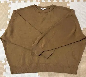 유니클로C 스무스 코튼 크루넥 스웨터 3XL