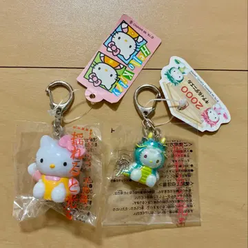 레트로 당시물 산리오 키티 다니엘 키링 띠별