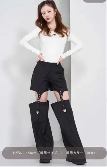 [ 미사용 새상품 ] 벨트 디자인 롱 팬츠 darich