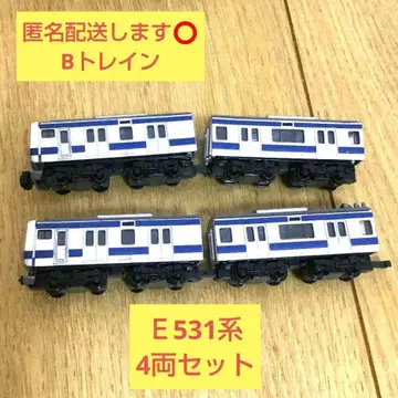 [완전 선착순] B기차 E531계 조반선 4량 세트 팬터그래프 없음
