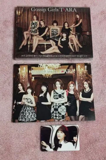 T-ARA Gossip Girls 초회 한정판 다이아몬드반 DVD 포함