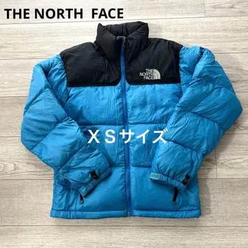 THE NORTH FACE 눕시 다운 자켓 파랑/블랙 S사이즈
