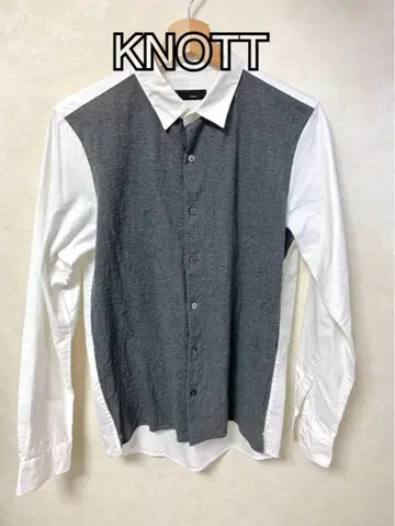 KNOTT 투모로우랜드 니트 전환 셔츠
