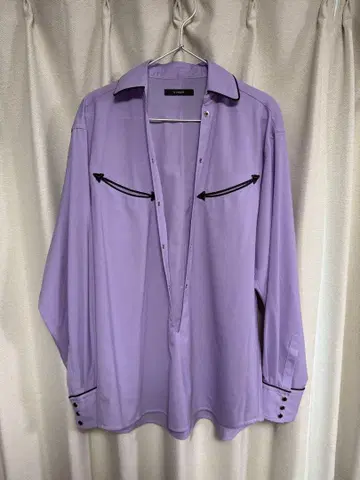 CINOH 치노 파이핑 웨스턴 셔츠