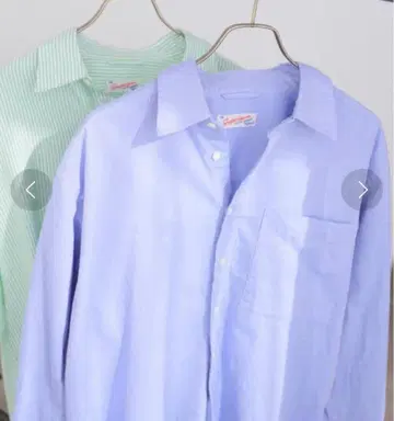 [새상품급] Spick&Span 옥스 루즈 셔츠 색스 블루