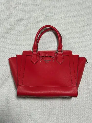 Samantha Vega 리본 포함 핸드백 레드