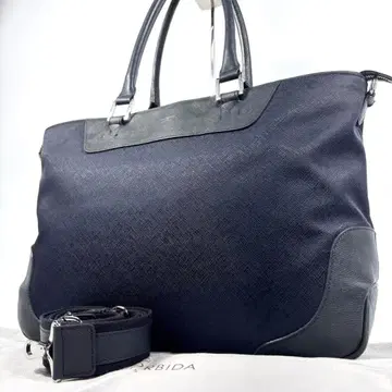 새상품급 펠레 몰비다 숄더백 카피타노 2way A4 가능 네이비
