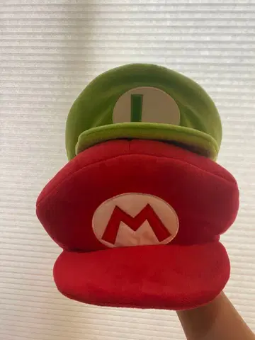 USJ 마리오 햇 루이지 햇 모자 2개 세트