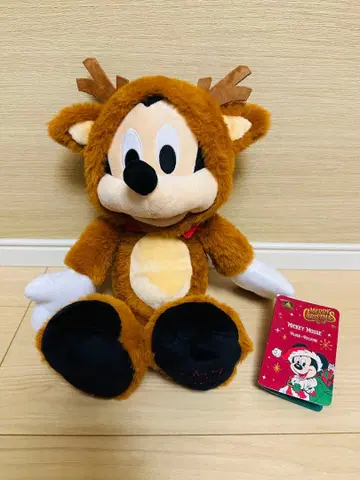 미키마우스 루돌프 봉제 인형