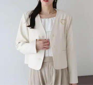 Blue East 테일러드 자켓 하트