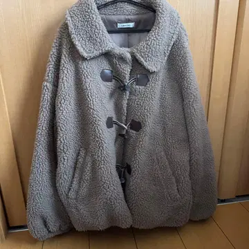 INGNI 보아 더플 코트 브라운 M 사이즈