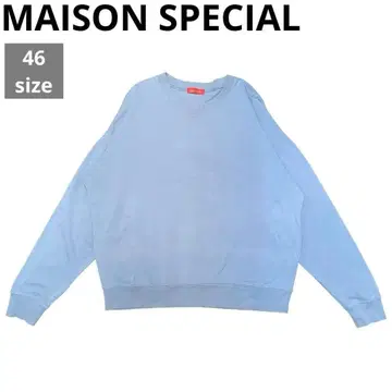 MAISON SPECIAL 크루넥 코튼 맨투맨