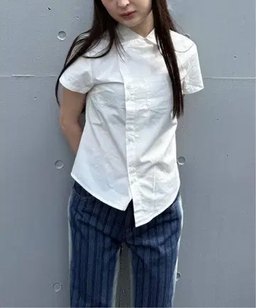 새상품 Oriens JOURNAL STANDARD 비대칭 디자인 셔츠