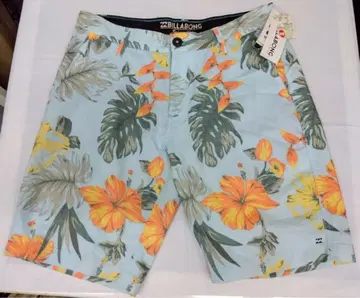 (P16) BILLABONG 플로럴 패턴 숏팬츠 32
