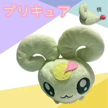 빛의 전사 프리큐어 달의 정령 무프 봉제 인형 BANDAI제 약 22cm