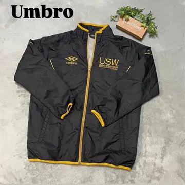 [ Umbro ] 엄브로 풀 지퍼 자켓 블랙
