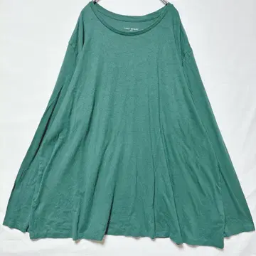 LANE BRYANT 레인 브라이언트 롱T 긴팔T셔츠 루즈핏 그린