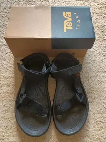 Teva 블랙 스포츠 샌들 25.0cm