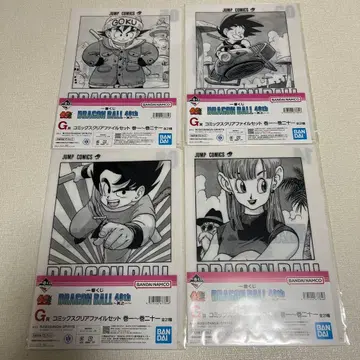 제일복권 드래곤볼 40th 그 첫 번째 G상 4개