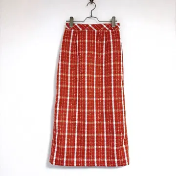 내추럴 뷰티 베이직 (M) 타이트 롱 스커트 트위드 원단