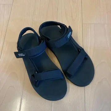 여성용 스포츠 샌들 블랙 LL 사이즈