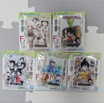 제일복권 드래곤볼 40주년 F상 ACLLECT 5종 세트