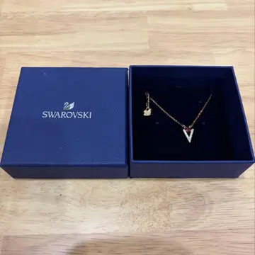 스와로브스키 V Funk 목걸이 5249353 골드