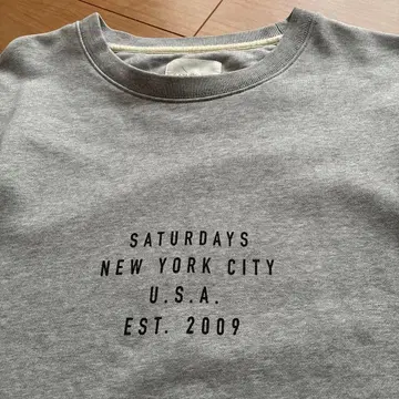 SATURDAYS NEW YORK CITY 맨투맨