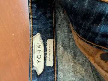 YCHAI 레귤러 핏 스트레이트 데님