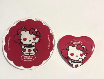 산리오 에뚜왈 에그리오트 트레이딩 아크릴 코스터 캔뱃지