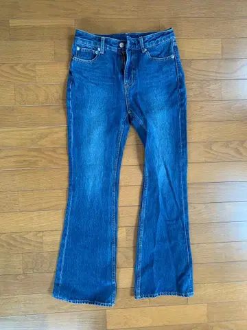 X-girl HARAJUKU FLARE JEAN 플레어 팬츠