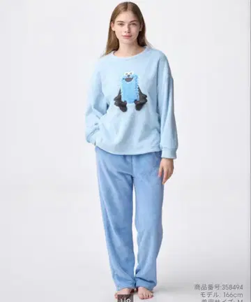 gu 마쉬멜로우 필 라운지 세트 퍼펫 순순 S 사이즈