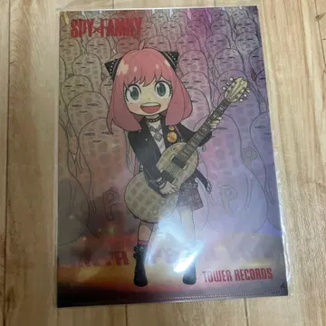 SPY x FAMILY 타워 레코드 클리어 파일 세트