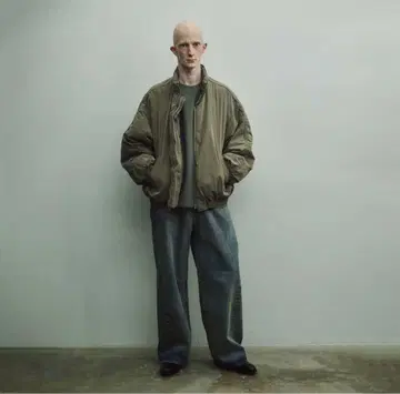 25ss ssstein TWIST SEAM BAGGY DENIM