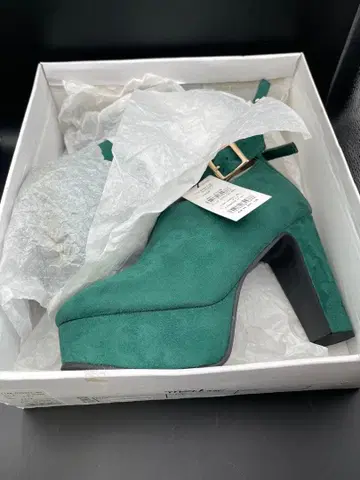 INGNI 그린 하이힐 (약 11cm) 1켤레