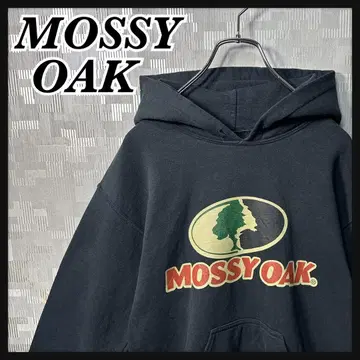 모시 오크 후드티 맨투맨 풀오버 남성용 S 블랙