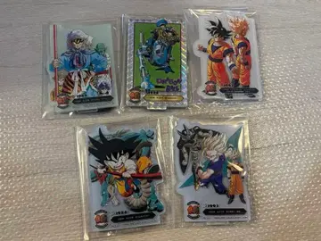 제일복권 드래곤볼 아크릴 스탠드 5개 세트 (시크릿 포함)