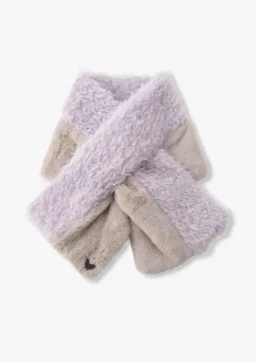 ANNA SUI*안나수이 에코 퍼 플러그인 머플러 미사용품