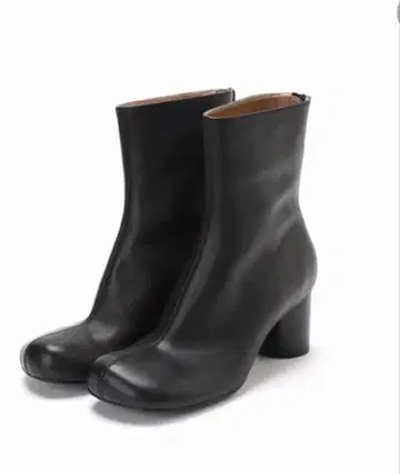 [ 미사용 새상품! ] SLOBE IENA 스퀘어토 숏부츠 블랙 지퍼