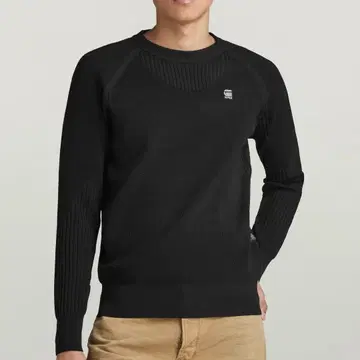 G-STAR RAW ENGINEERED KNITTED SWEATER