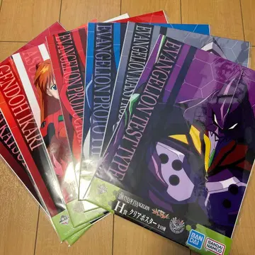 에반게리온 클리어 포스터 세트 전 7세트