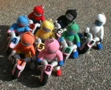 오토 레이스 자동차 색깔 봉제 인형 세트 선물 포함