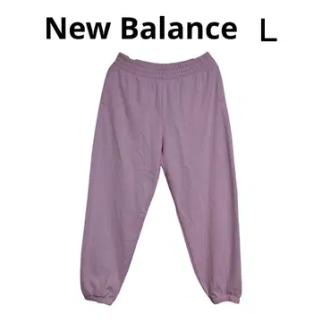 뉴발란스 핑크 스웨트 팬츠 L 릴랙스