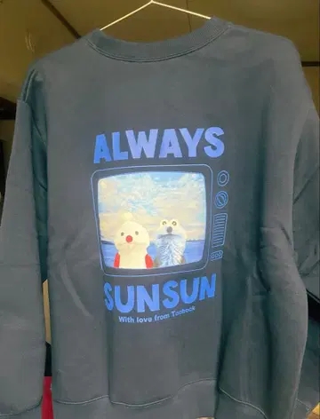 헤비 웨이트 맨투맨 풀오버 퍼펫 순순