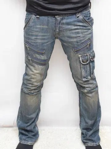 midas 미 지퍼 데님 팬츠 Y2K 00s archive 헤이세이