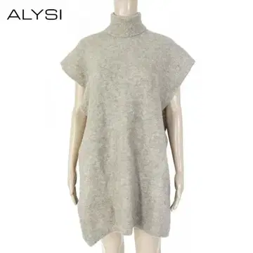 새상품 알리지 ALYSI 디자인 니트 F EKN767 프리 사이즈 베스트
