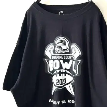 EPIC 스포츠 보울 2023 미국 T셔츠 XL 블랙 구제 의류