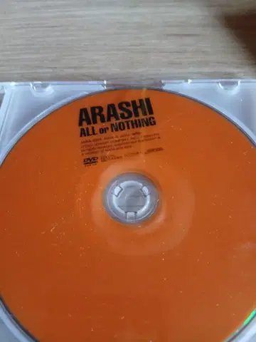 ARASHI ALL or NOTHING DVD