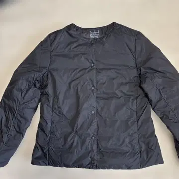 무인양품 블랙 다운 자켓 M